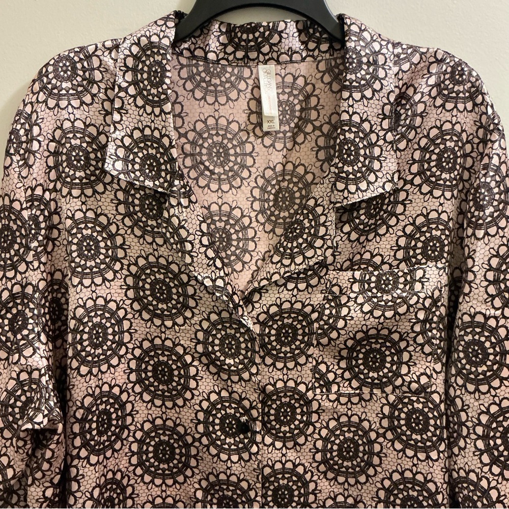 Satin Luxury Sleep Shirt by Gilligan & O'Malley